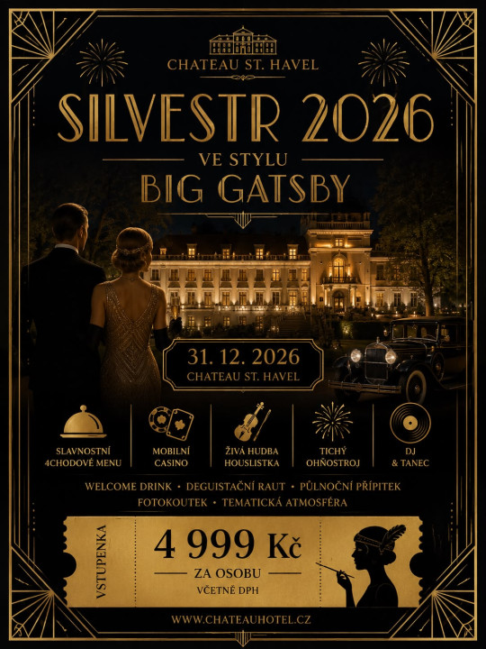 Silvestr - The Great Gatsby party